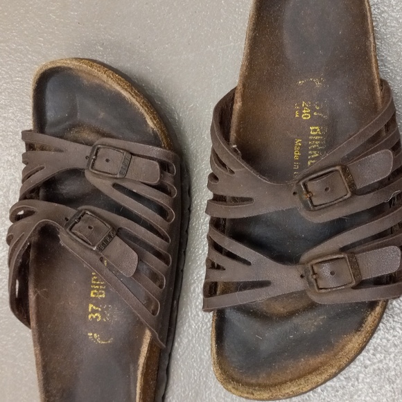 Brown Birkenstock Sandals - Picture 5 of 9